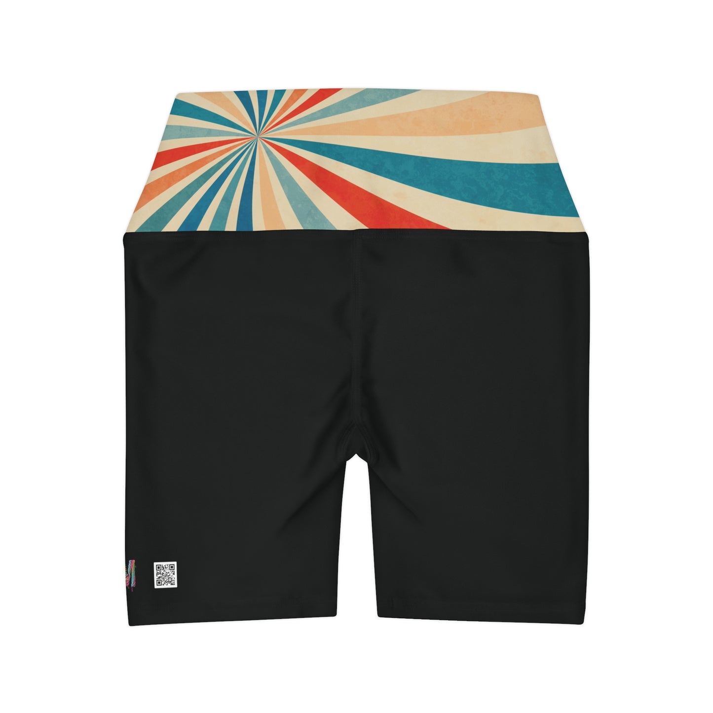 Spiral - Daydream Alice High Waisted Yoga Shorts