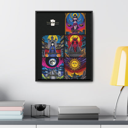 Major Arcana 3 of 4 - Framed Wall Art