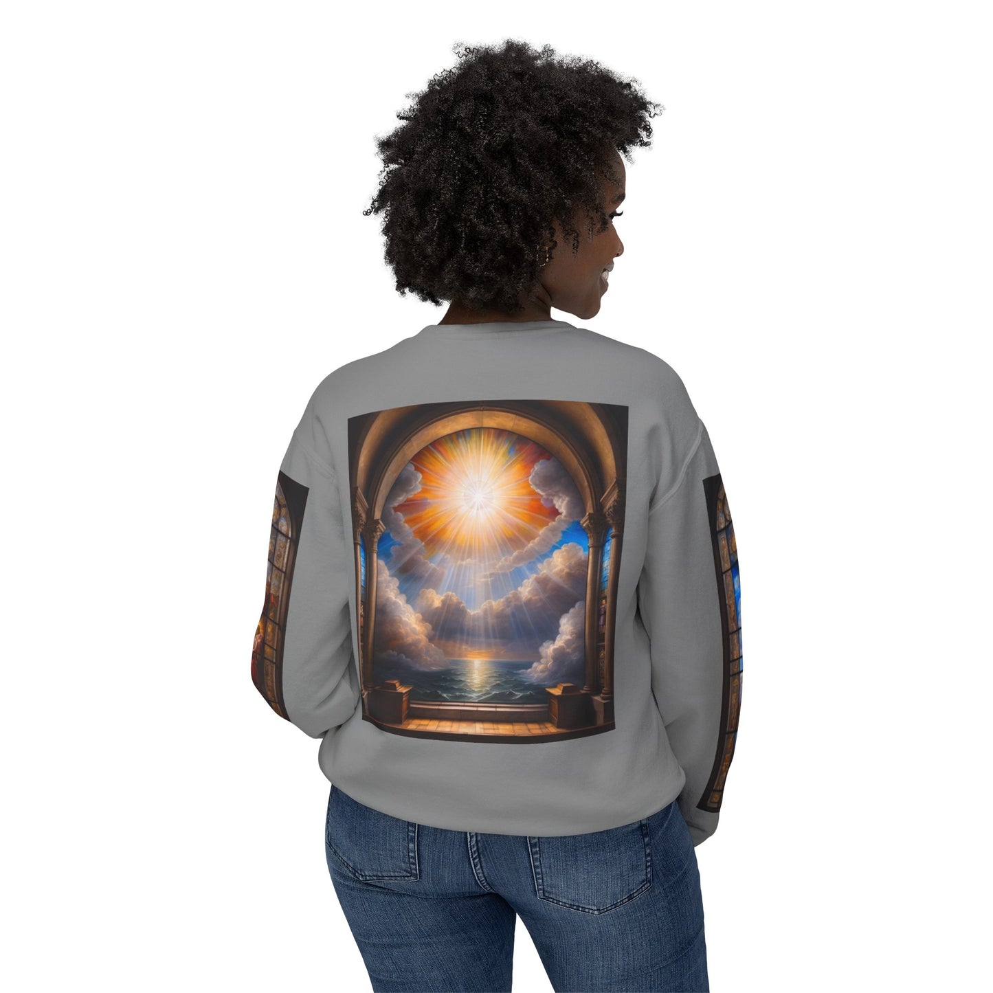 Virtue - Divine Tragedy - Unisex Lightweight Crewneck Sweatshirt