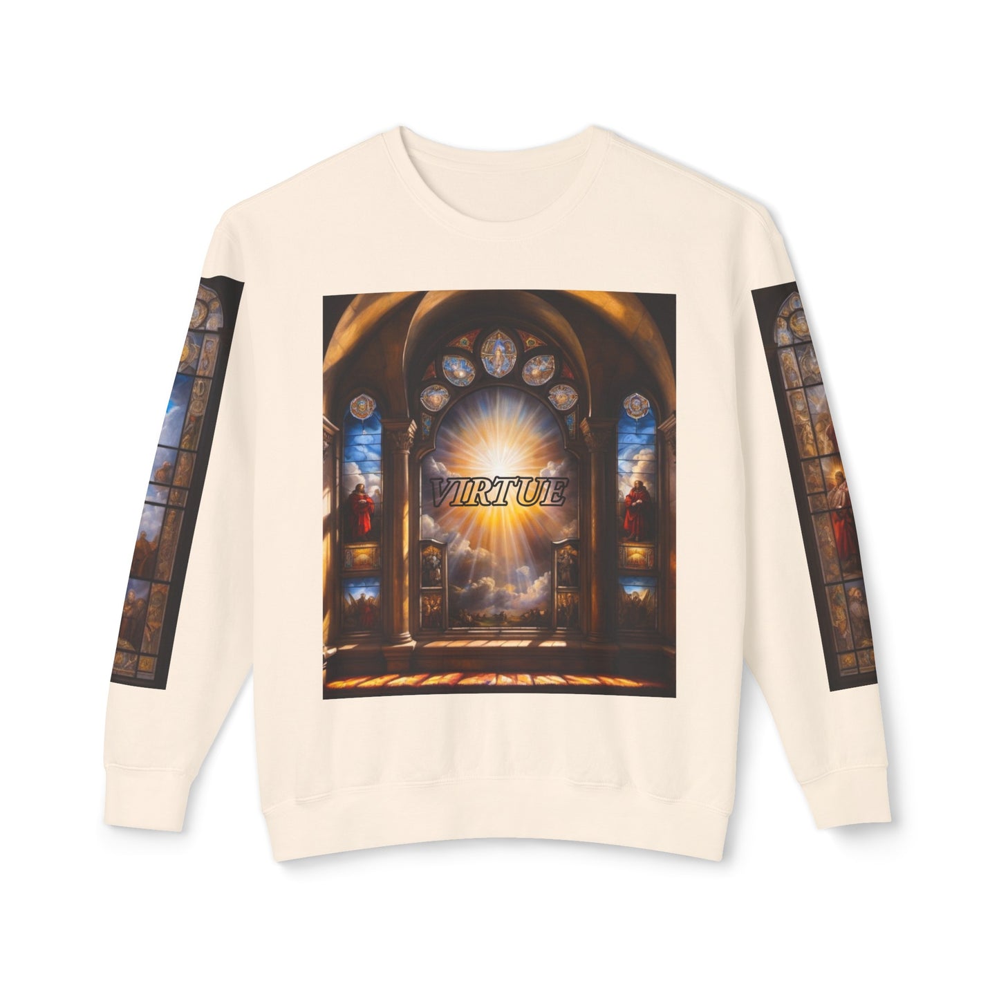 Virtue - Divine Tragedy - Unisex Lightweight Crewneck Sweatshirt