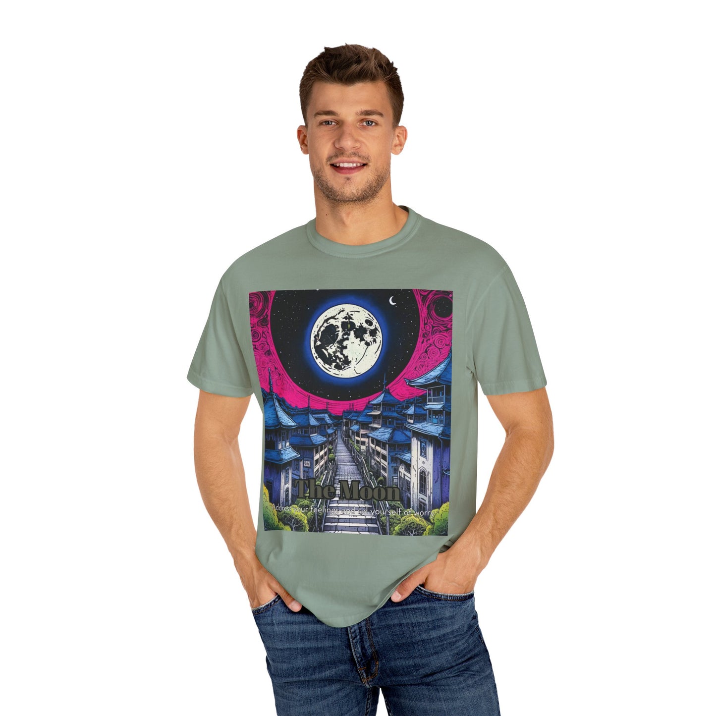 The Moon Major Arcana - Poster - Unisex T-shirt