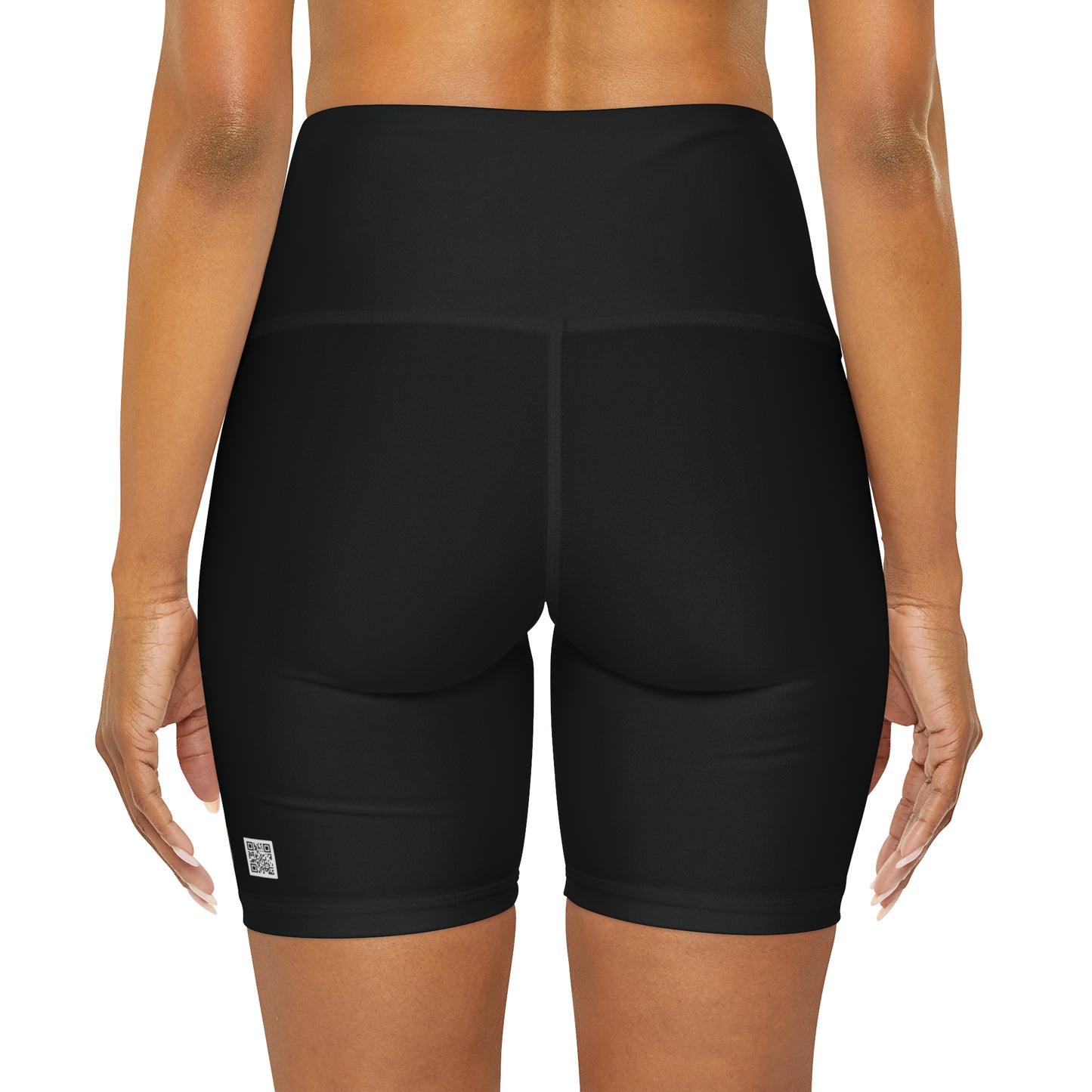 Blackout Daydream Alice High Waisted Yoga Shorts