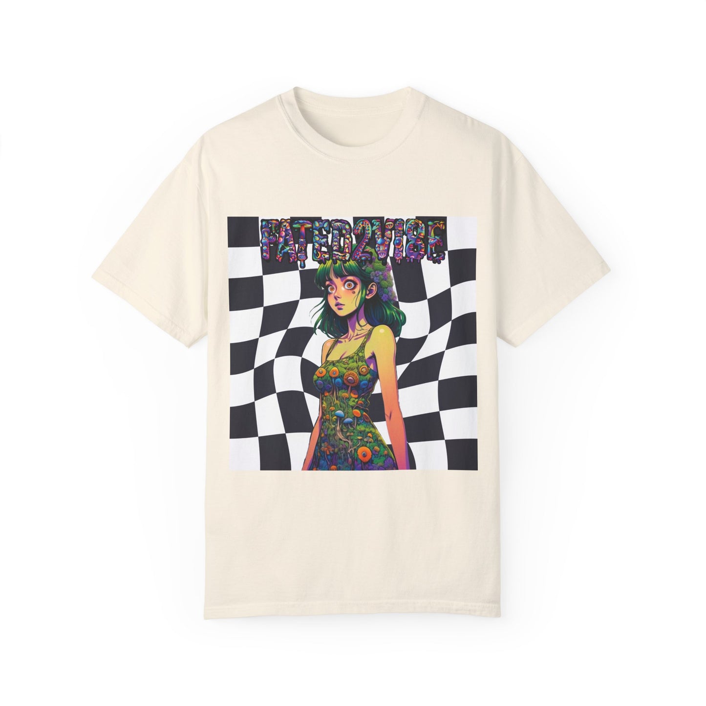 Fated2VIBE Checkered Print V2 - Unisex T-shirt