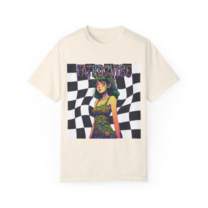 Fated2VIBE Checkered Print V2 - Unisex T-shirt