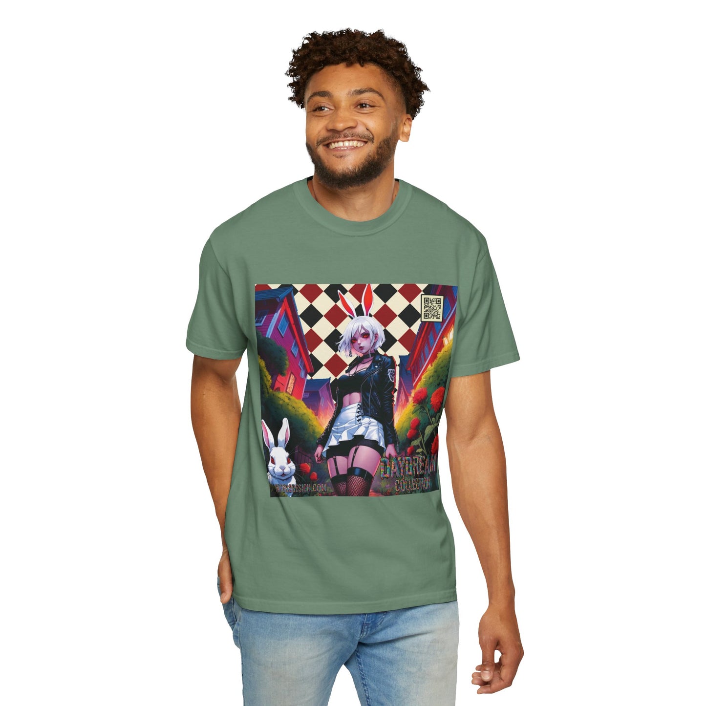 Black and Red V2 Checkered The Daydream Collection - Unisex T-shirt