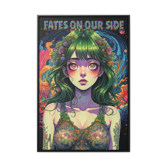 Acid Fates On Our Side - Framed Wall Art