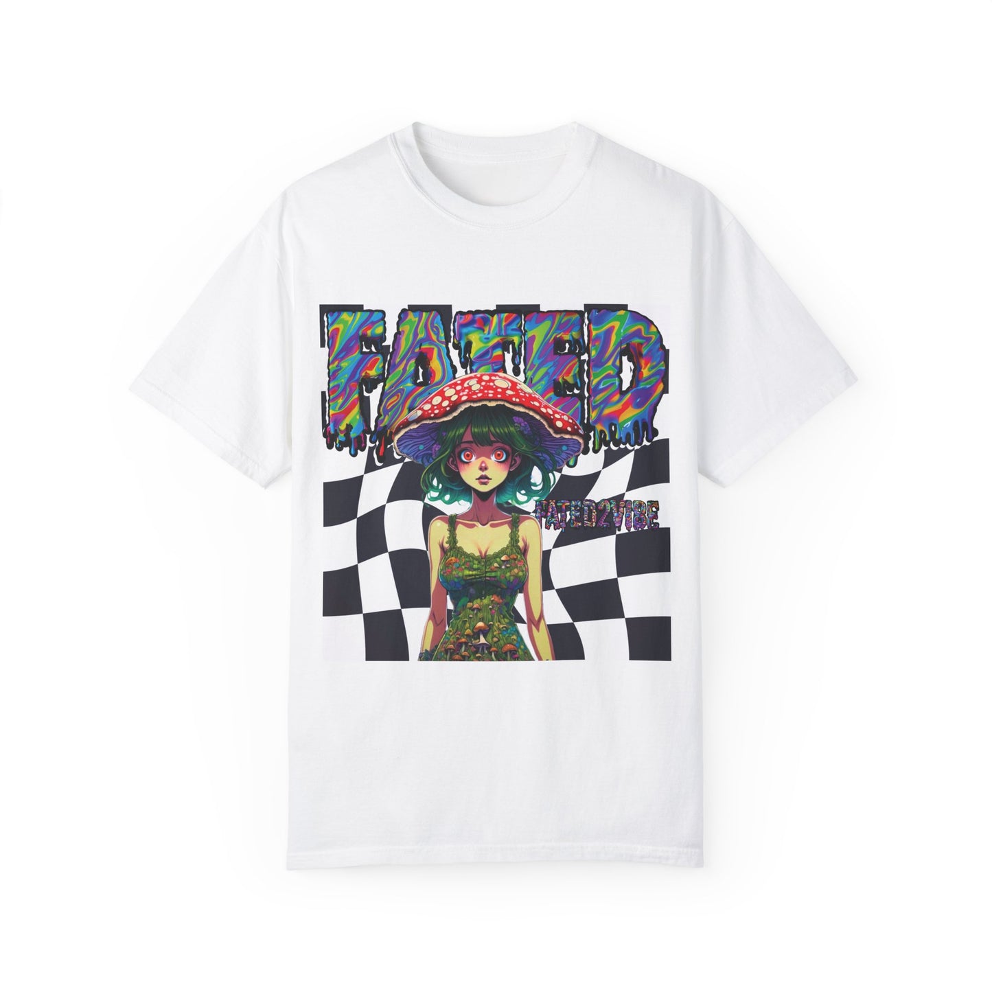 Fated2VIBE Checkered Print - Unisex T-shirt