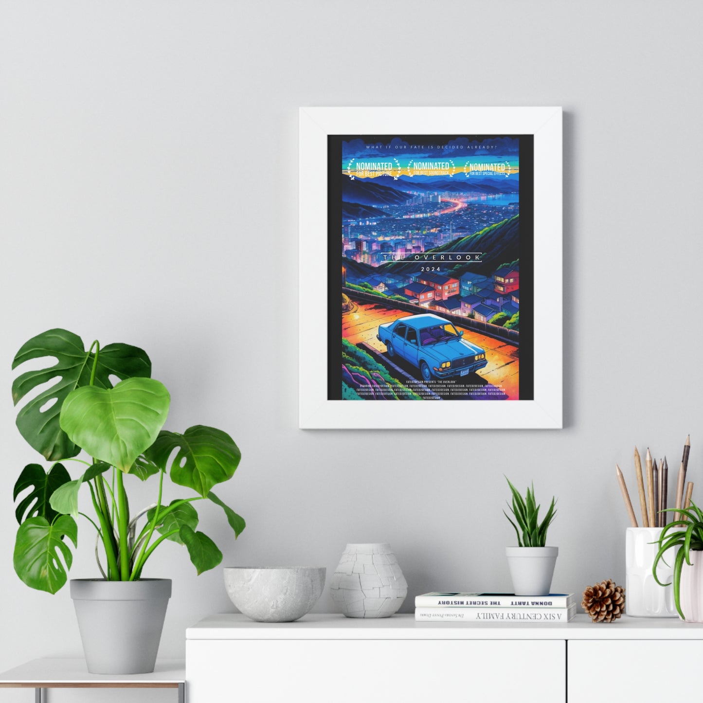 The Overlook What If Framed Vertical Poster