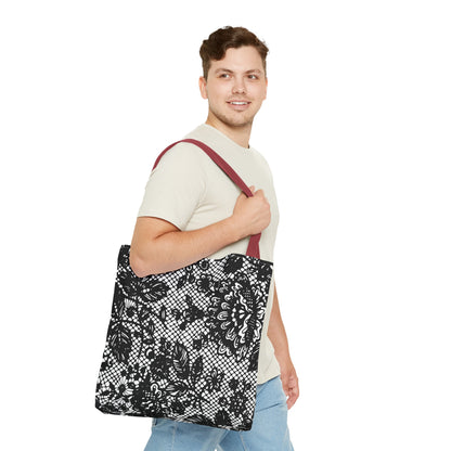 Just Flower Lace Tote Bag