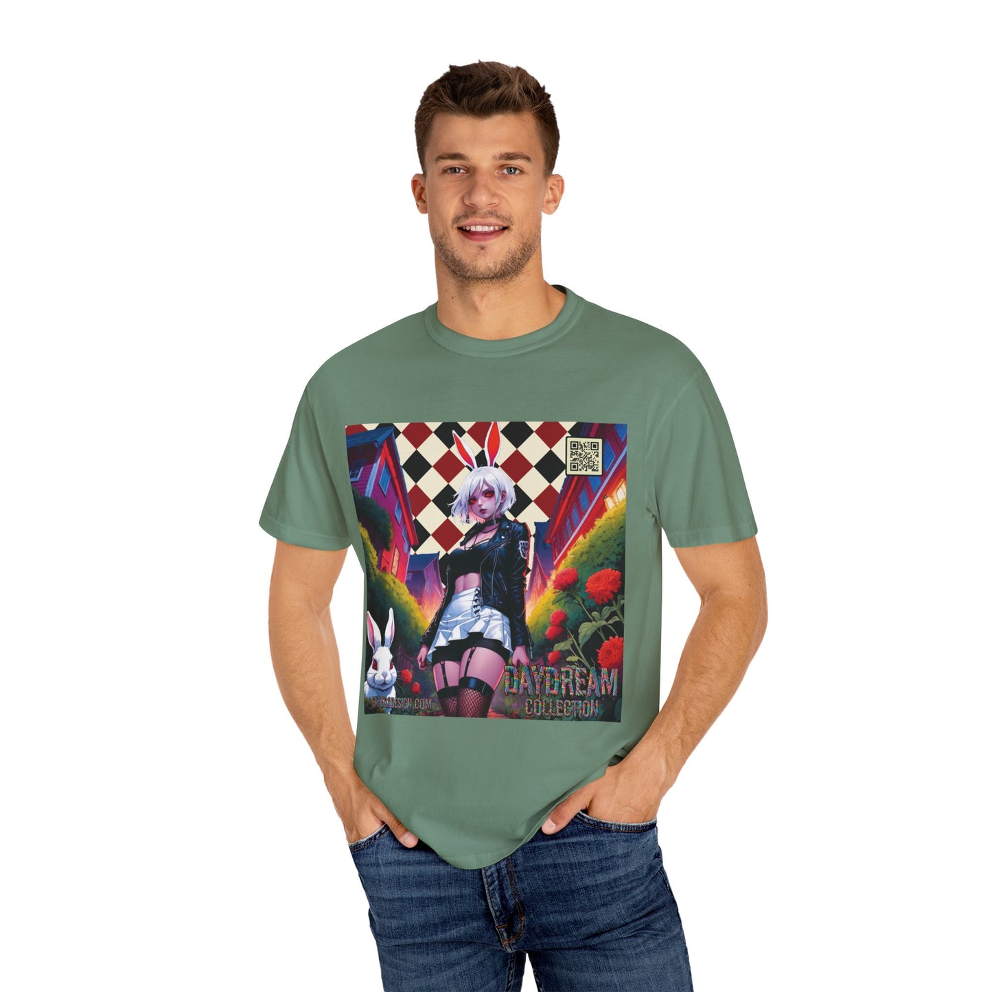 Black and Red V2 Checkered The Daydream Collection - Unisex T-shirt