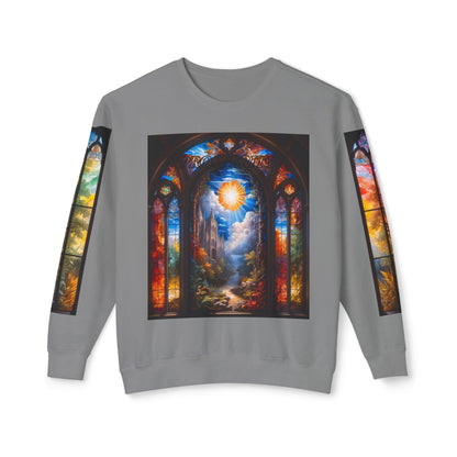 Prosperity - Divine Tragedy - Unisex Lightweight Crewneck Sweatshirt