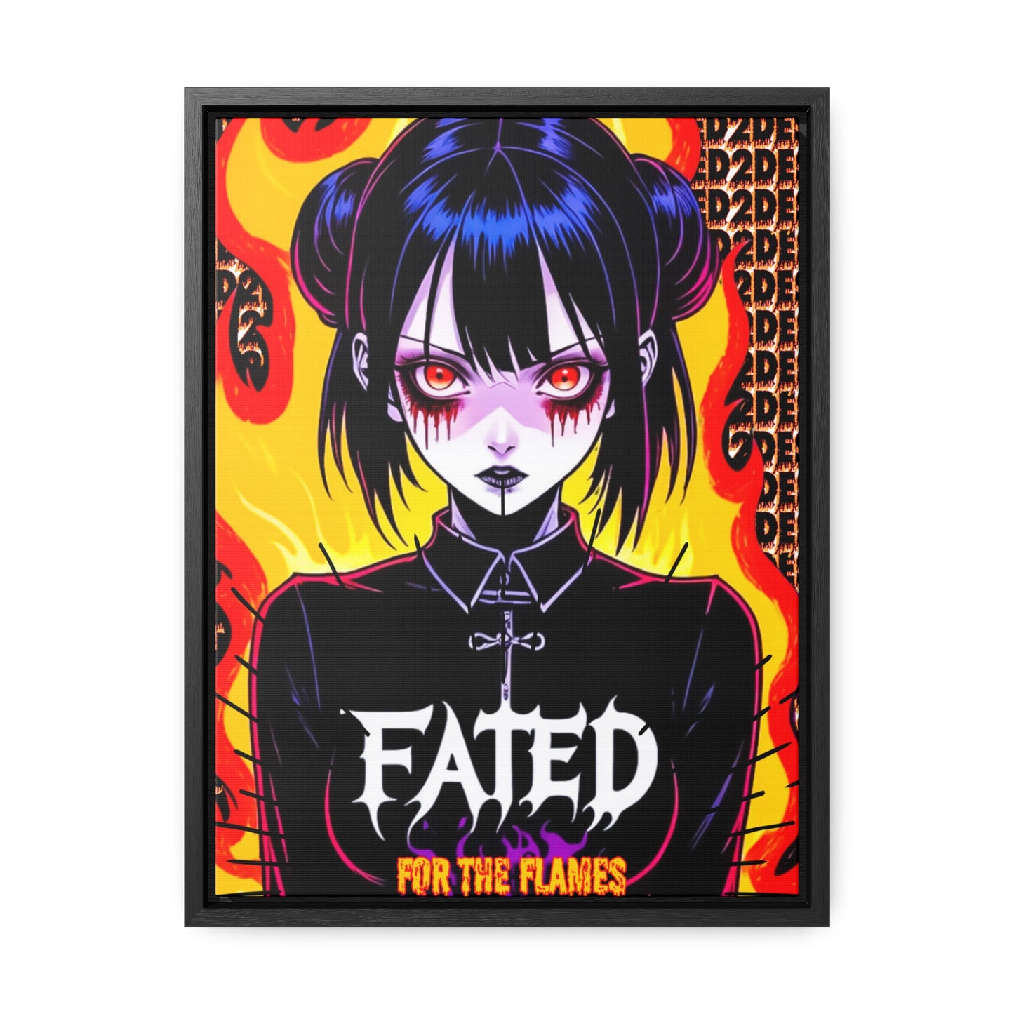 Fated For The Flames Framed Wall Art