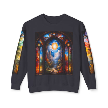 Prosperity - Divine Tragedy - Unisex Lightweight Crewneck Sweatshirt