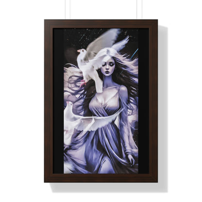 Elegance - Framed Vertical Poster