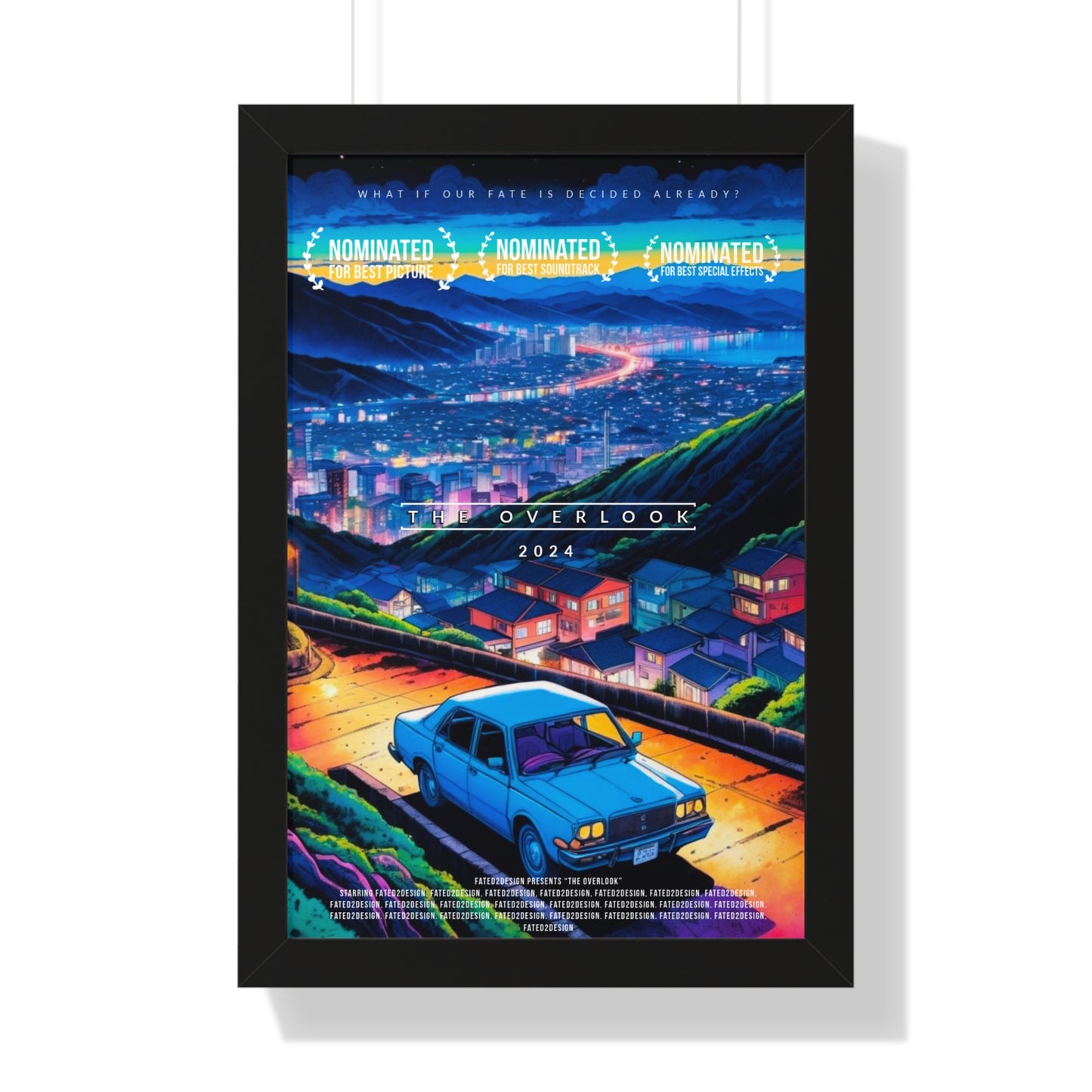 The Overlook What If Framed Vertical Poster