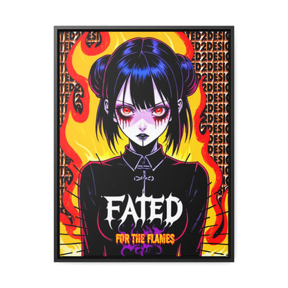 Fated For The Flames Framed Wall Art
