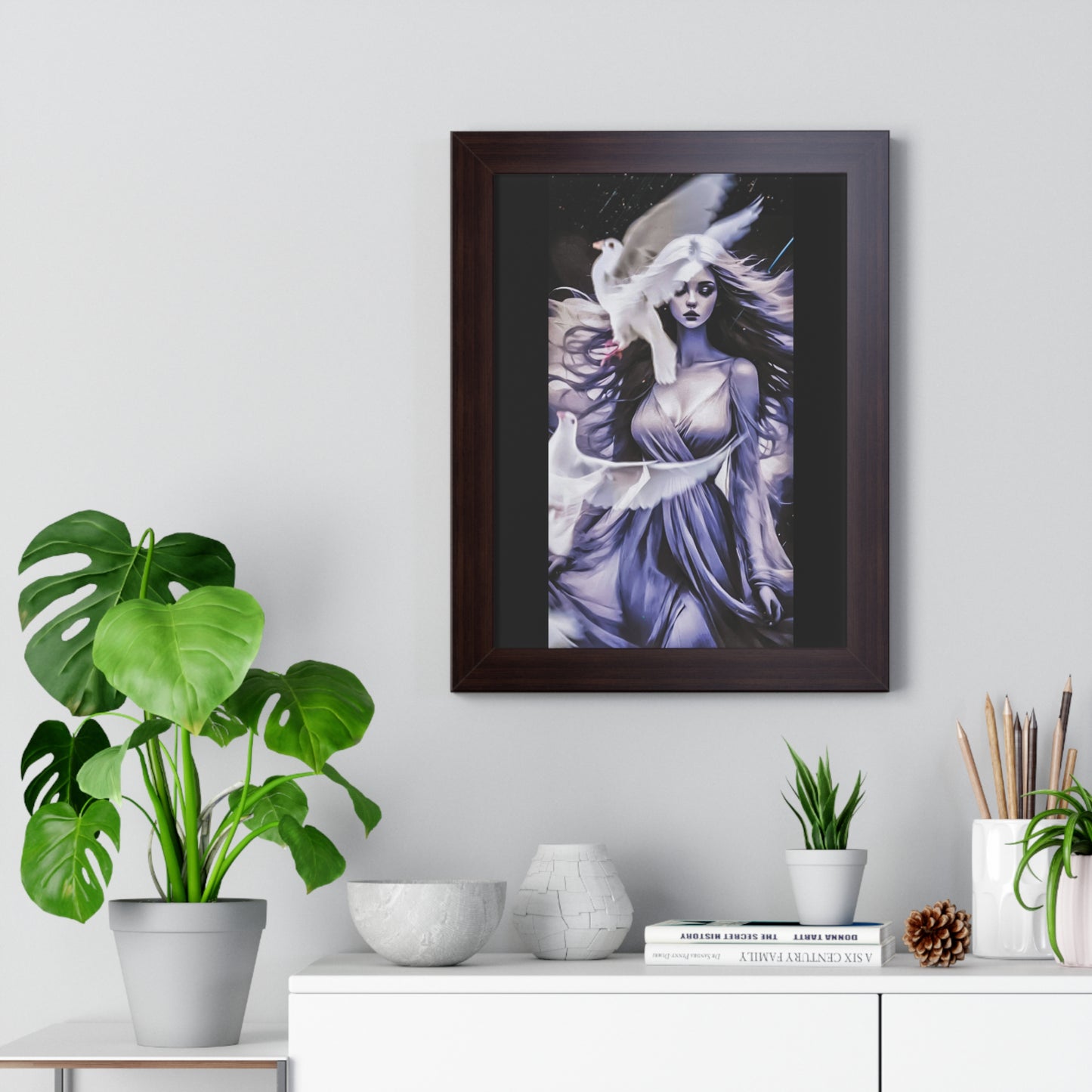 Elegance - Framed Vertical Poster