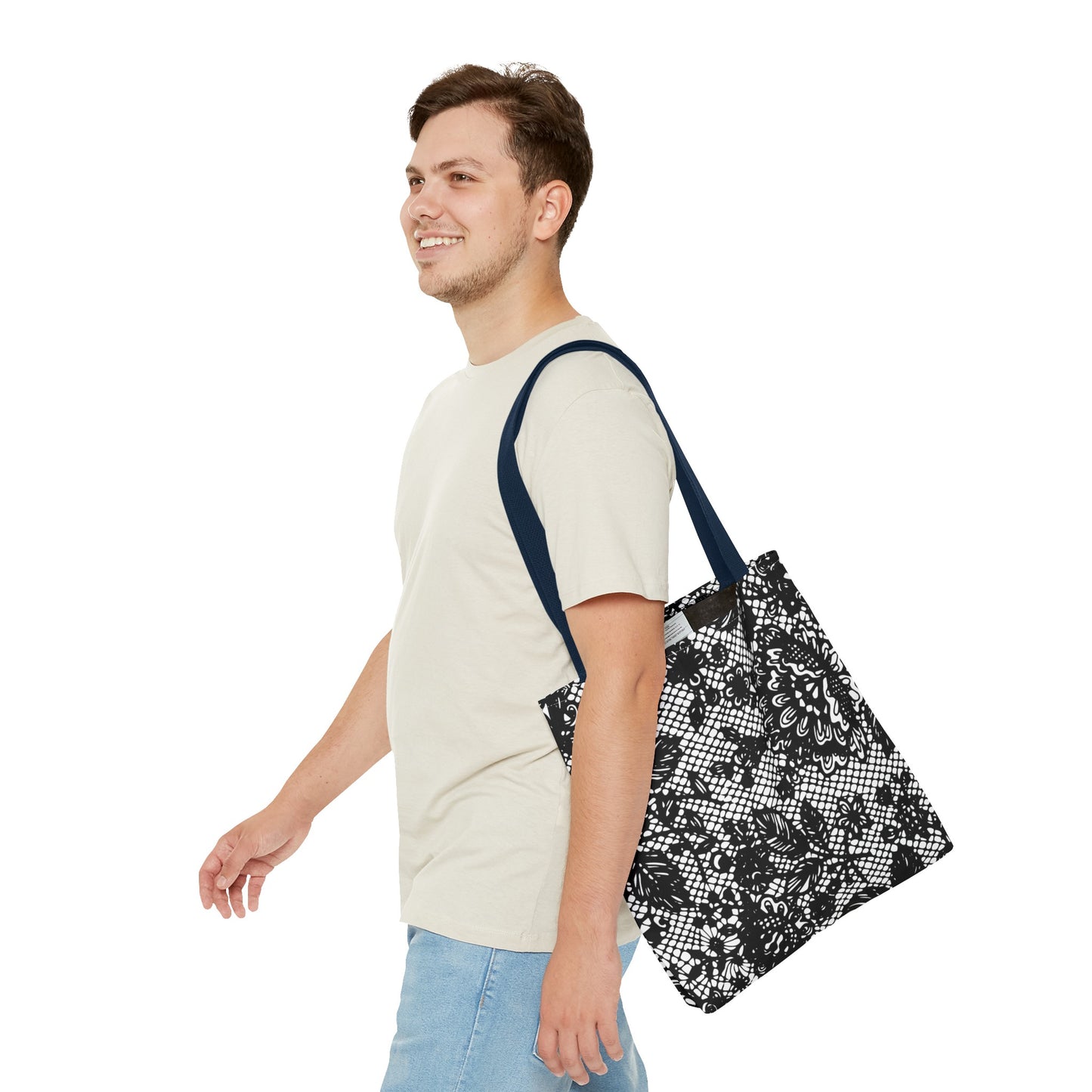 Just Flower Lace Tote Bag
