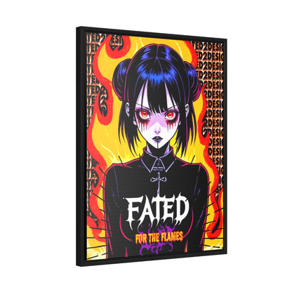 Fated For The Flames Framed Wall Art