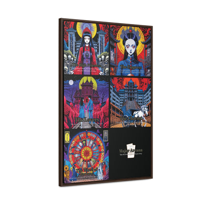 Major Arcana 2 of 4 - Framed Wall Art