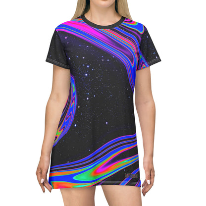 Far Out Daydream Alice T-Shirt Dress
