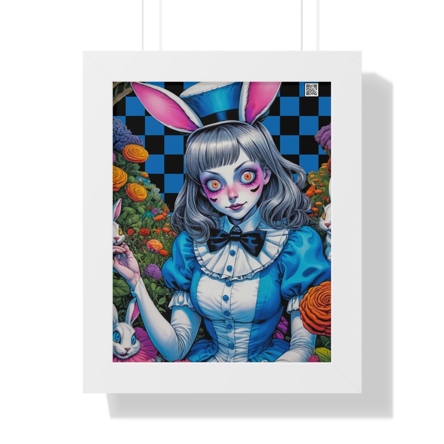Alice Daydream V2 - Framed Vertical Poster