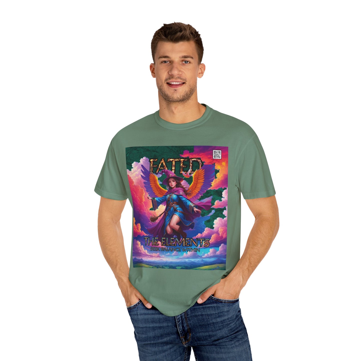 The Wizard - Earth - Fate and Magic - Unisex T-shirt
