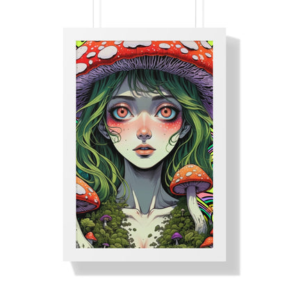 One With Nature - Framed Vertical Poster