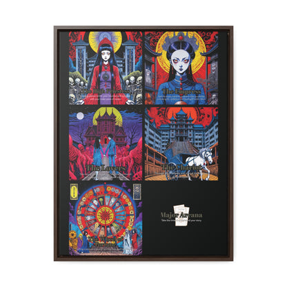 Major Arcana 2 of 4 - Framed Wall Art