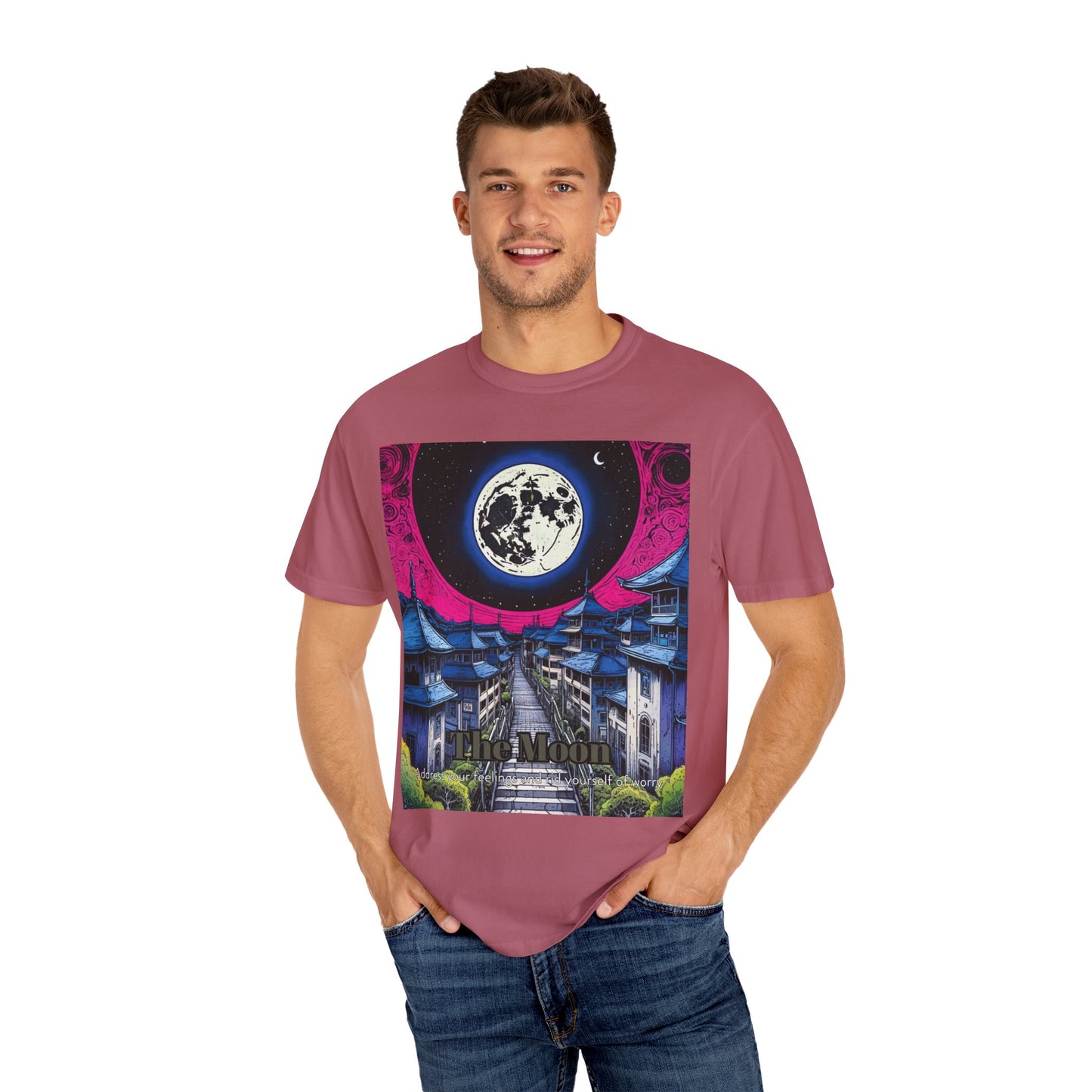 The Moon Major Arcana - Poster - Unisex T-shirt