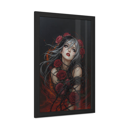 Roses - Ephemeral Love Framed Poster - Fated Art Print