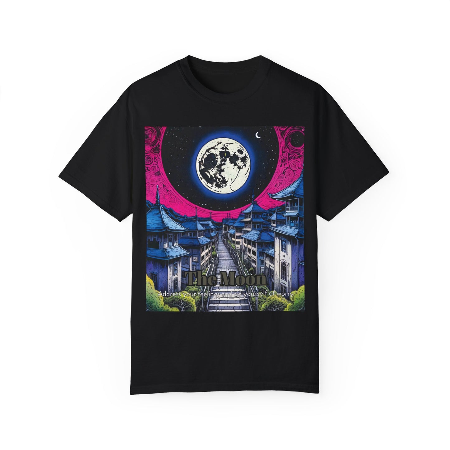 The Moon Major Arcana - Poster - Unisex T-shirt
