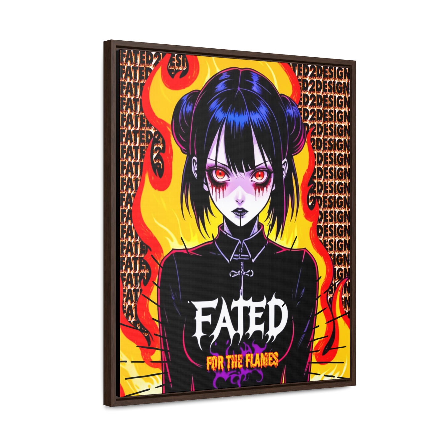 Fated For The Flames Framed Wall Art