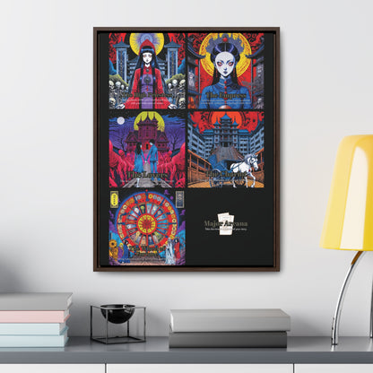 Major Arcana 2 of 4 - Framed Wall Art