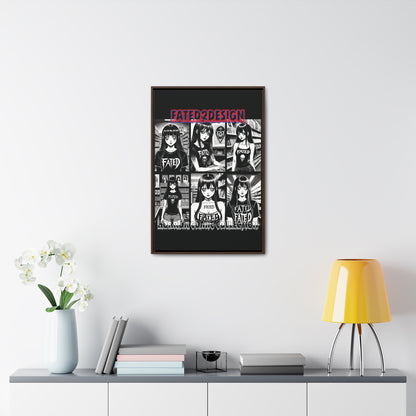Horror Comic Collection Framed Wall Art
