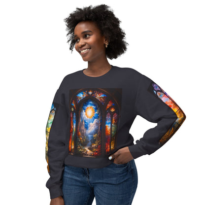 Prosperity - Divine Tragedy - Unisex Lightweight Crewneck Sweatshirt