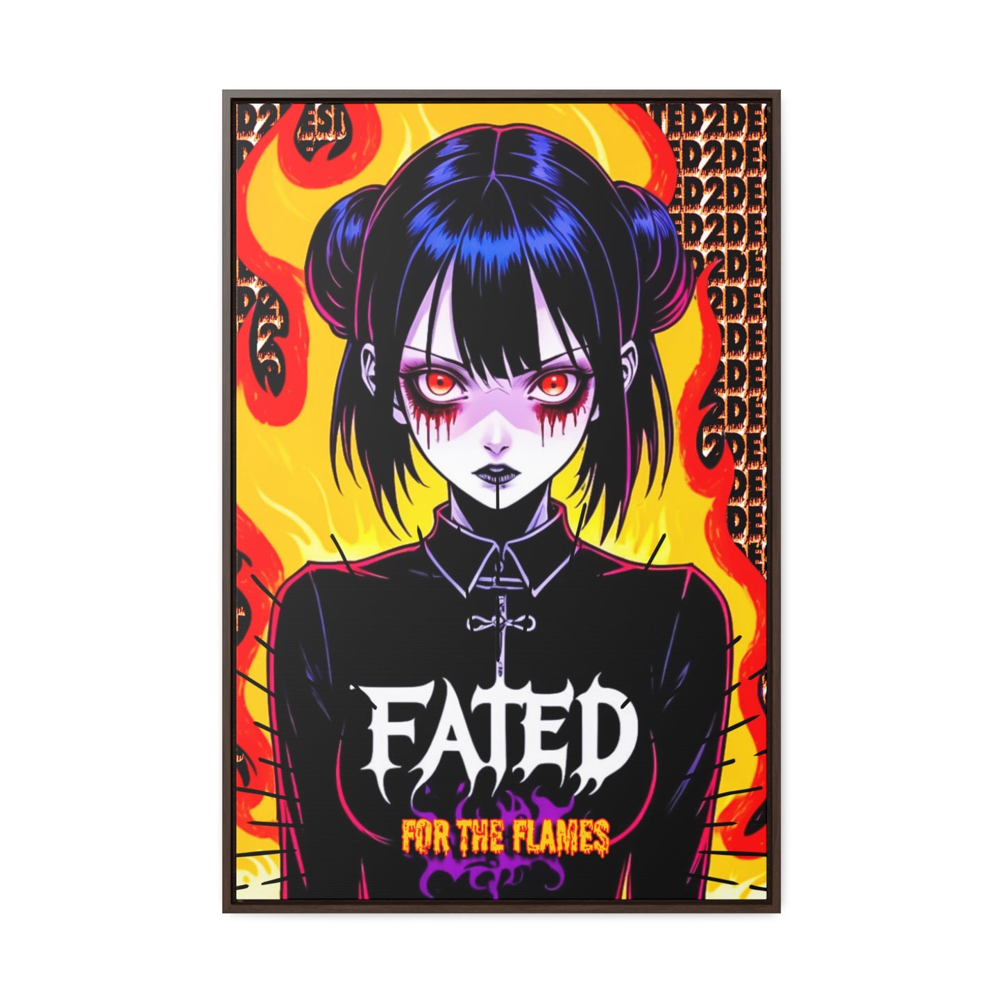 Fated For The Flames Framed Wall Art