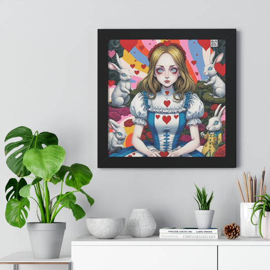 Alice Daydream - Framed Vertical Poster