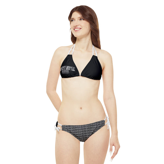 Heavy Metal Mermaids Simple - Strappy Bikini Set