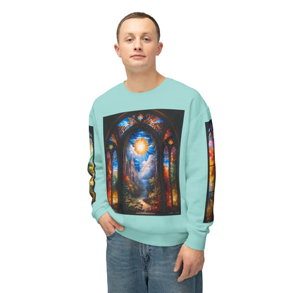 Prosperity - Divine Tragedy - Unisex Lightweight Crewneck Sweatshirt