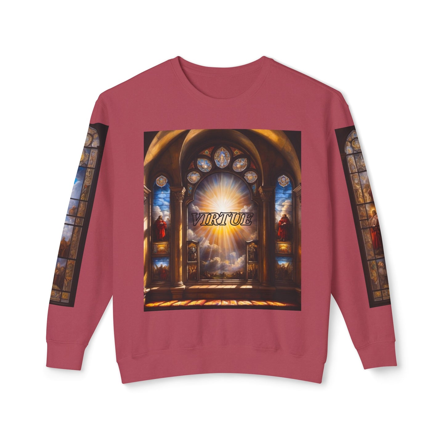 Virtue - Divine Tragedy - Unisex Lightweight Crewneck Sweatshirt