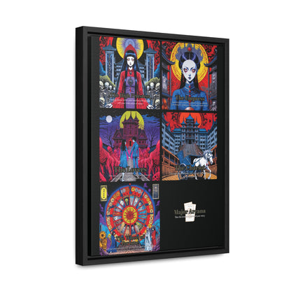Major Arcana 2 of 4 - Framed Wall Art