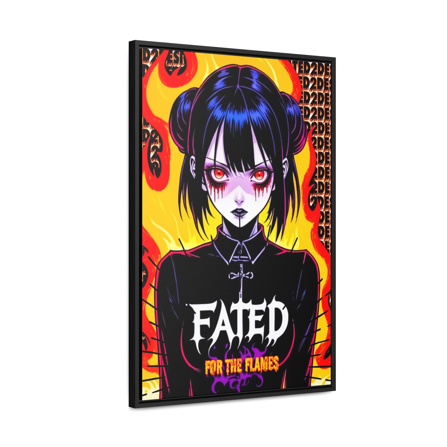 Fated For The Flames Framed Wall Art