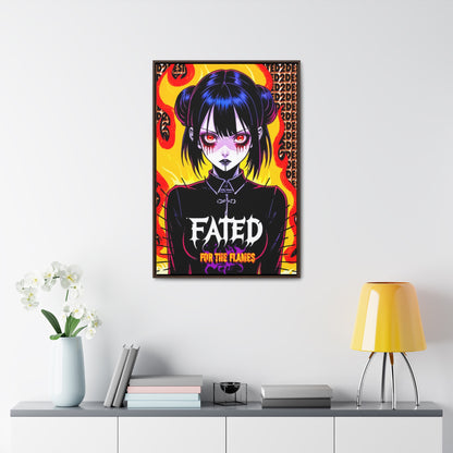 Fated For The Flames Framed Wall Art