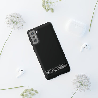 Let Fate Decide Black Case - Tough Cases