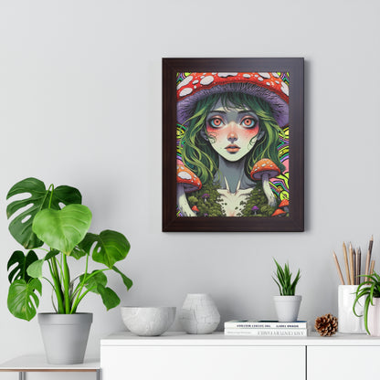 One With Nature - Framed Vertical Poster