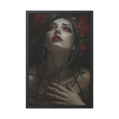 Contrast - Ephemeral Love Framed Poster - Fated Art Print