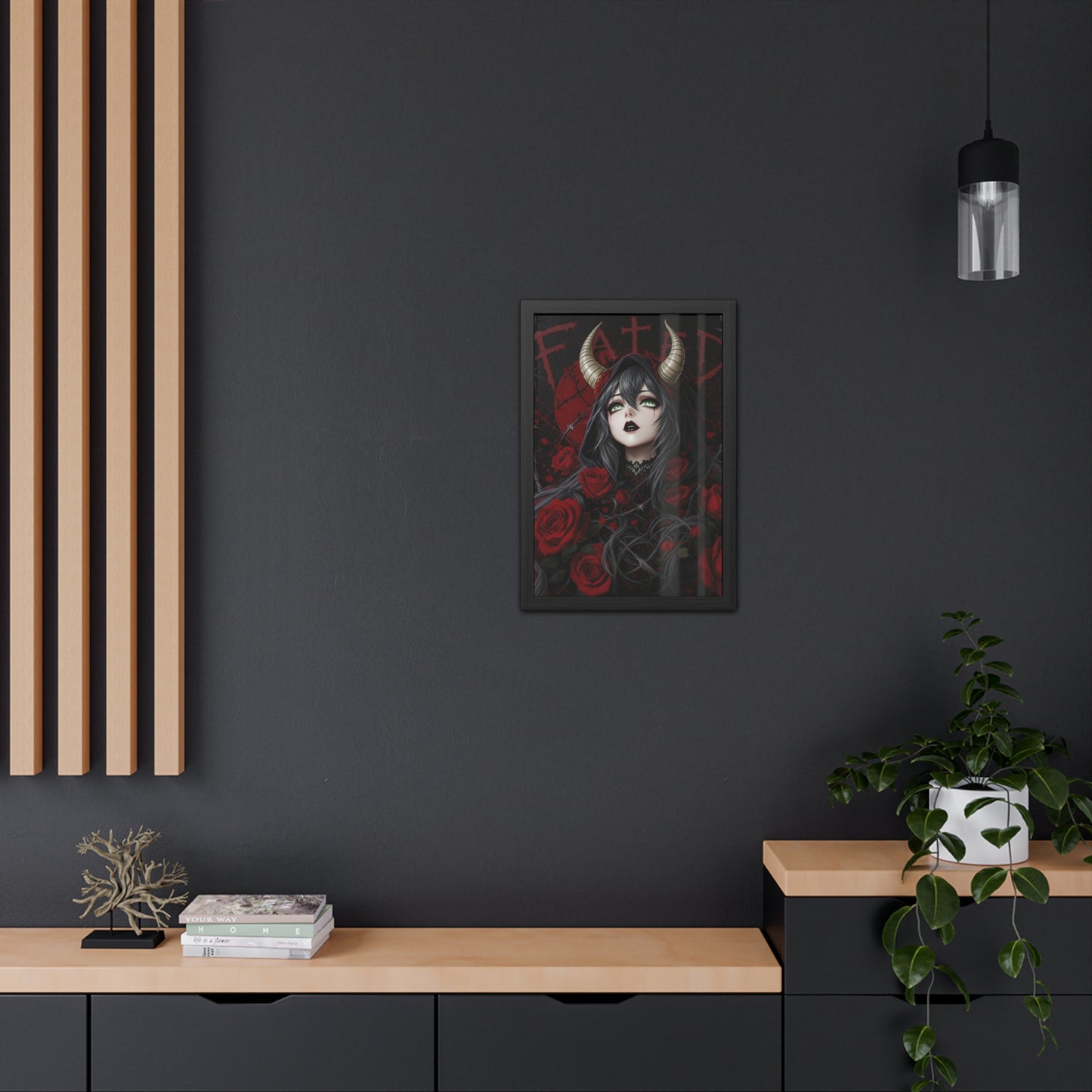 Thorns - Ephemeral Love Framed Poster - Fated Art Print