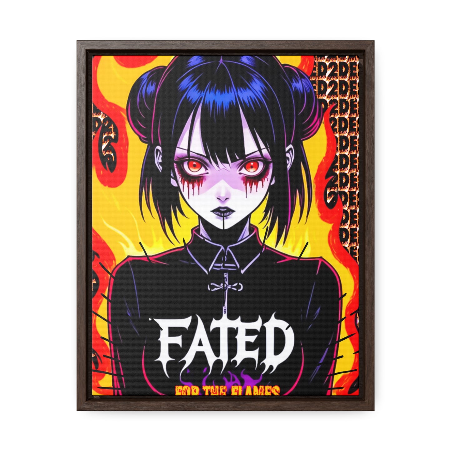 Fated For The Flames Framed Wall Art