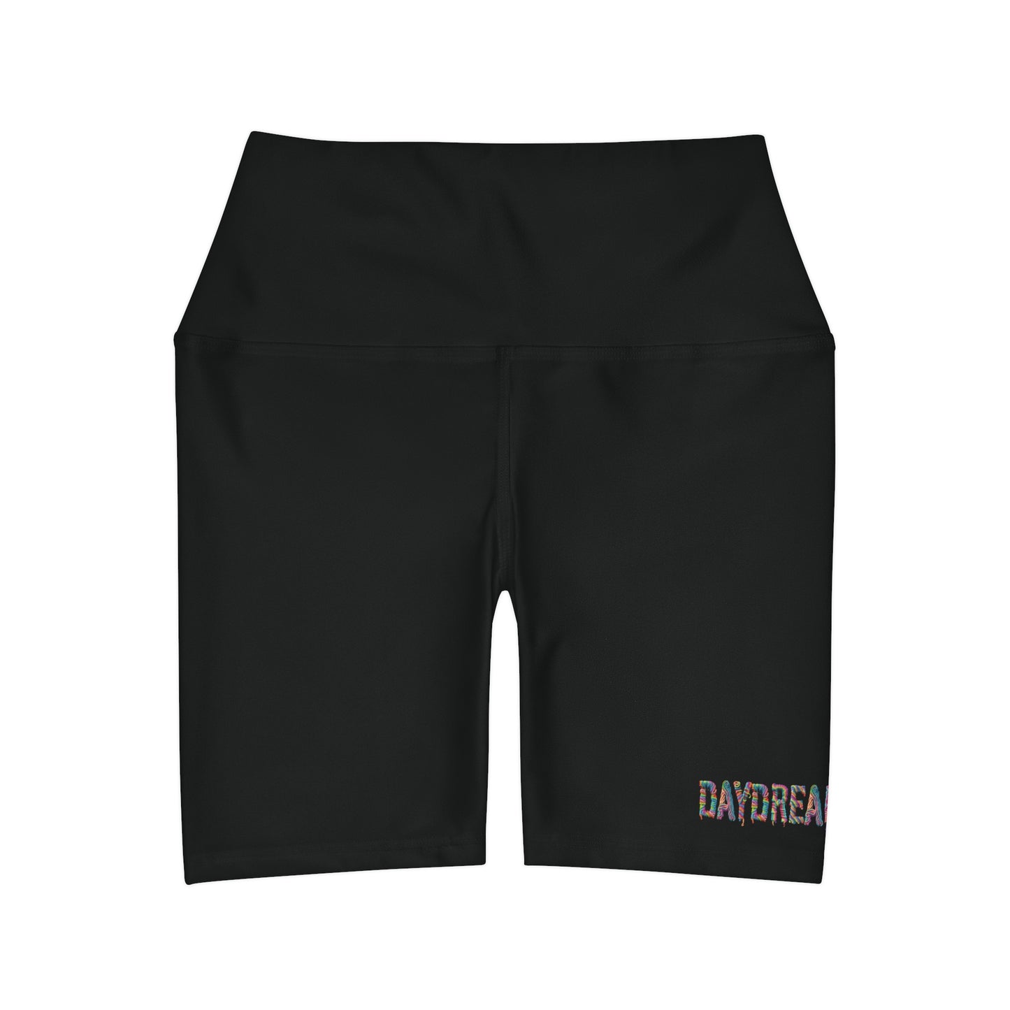 Blackout Daydream Alice High Waisted Yoga Shorts